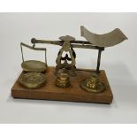 A rare Victorian "Inland Parcel Post" Weighing Scales, by S. Morden & Co.