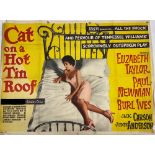 Cinema Poster: Cat on a Hot Tin Roof, st