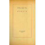 Yeats (W.B.) Poems / Poesie [Selected p