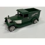 Advertisement Model: A Vintage Delivery Van or Car,