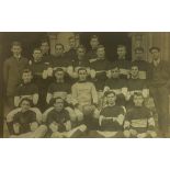 G.A.A.: Postcard, Football, 1907-08, Co.