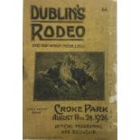 [Croke Park] 1924, Dublin's Rodeo, Direc