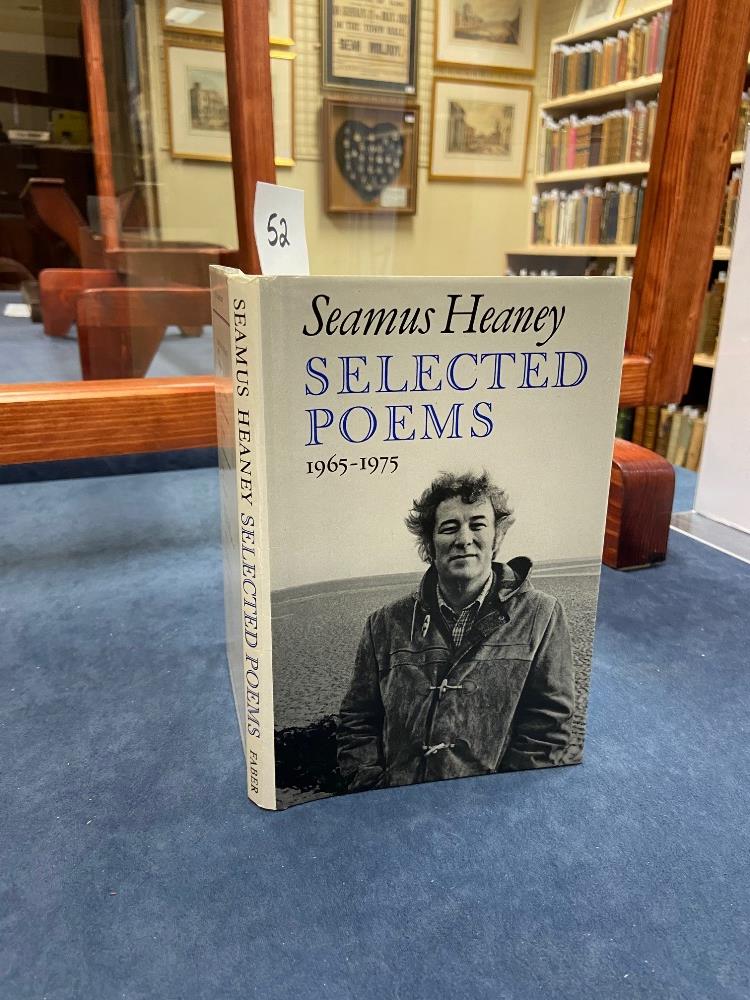 Heaney (Seamus) Selected Poems 1965 - 19 - Image 4 of 15