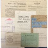 World War I: Collection of papers in Eng