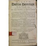 Directory: Wilson's Dublin Directory for the year 1795, 12mo D. 1795. First Edn.