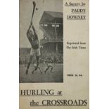 G.A.A. - Hurling: Downey (Paddy) Hurling