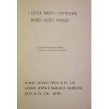 Scarce Dublin Cookbook Little Mary's Up-to-Date Dishes Easily Cooked D. & L. MCMV [1905].