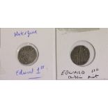 Coins: Irish, A Penny of Edward I of Du