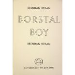 Behan (Brendan) Borstal Boy, 8vo L. (Hutchinson of London) 1958, First.