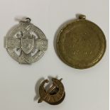 Medals: Sport (GAA) & War: A silver Celt