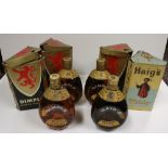 Scotch Whisky: A set of 3, "Dimple" Old