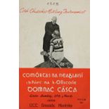 G.A.A. - Co. Cork: Programme for Cork Ch