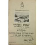 Co. Kerry: Country House Auction Catalogue - Dunloe Castle, Killarney, Co.