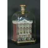 An important early 18th Century miniature Dutch Museum in a Bottle,