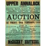 Co. Kilkenny: Auction Poster: Upper Anna