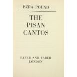 Pound (Ezra) The Pisan Cantos, 8vo., L.