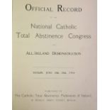 Abstinence: Official Record of the Natio