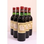 St. Julien - Chateau Ducru Beaucaillou, Vintage 1970 6 Bottles, in orig. wooden case, v. good.