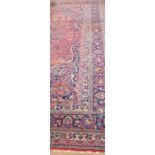 A late 19th Century Middle Eastern woollen Carpet,