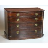 A fine quality George III period bow fronted Commode,