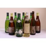 Mixed White Wines - Geisweiler & Fils - 5 Bottles, Vintage 1969; "Chateau Laudenne," 1967,