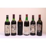 Bordeaux: "Chateau Pupille," Vintage 1969, 3 Bottles; "Chateau Segur," Vintage 1922?,