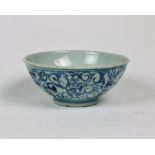 An early Chinese blue and white porcelain Bowl, 6 1/4" (16cms).