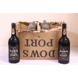 Port: Dows 1975 Vintage Port, 12 Bottles, in original cardboard box. All v. good.