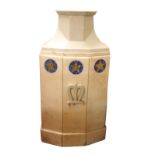 An attractive shaped marble Plinth, with octagonal top,