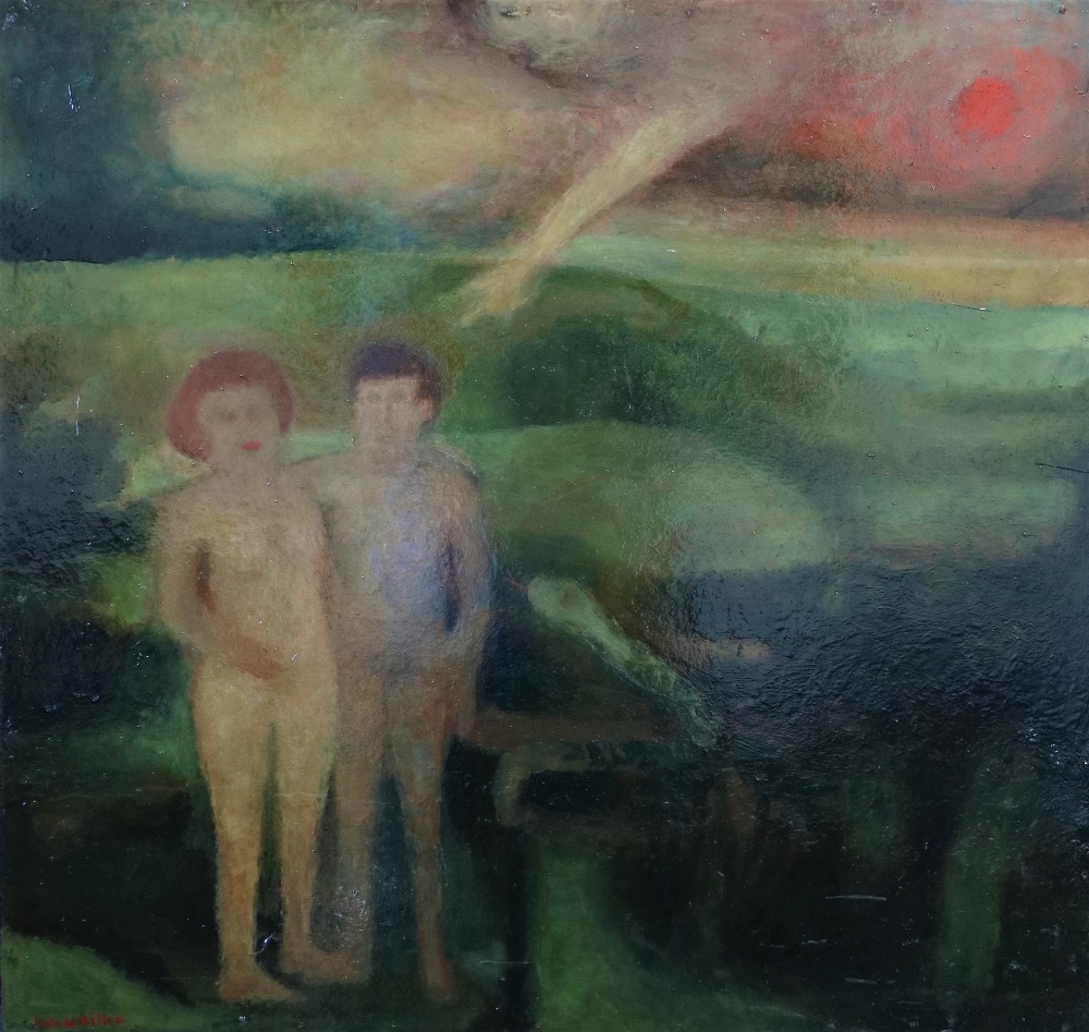 Gerard Dillon, R.H.A., R.U.A. (1916 - 1971) "Adam and Eve," O.O.B.