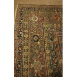 A late 19th Century / early 20th Century Feraghan type wool Carpet,