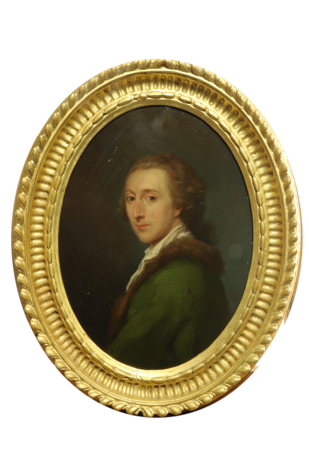 John Hoppner (1758 - 1810) A fine oval, "Portrait of Thomas Dawson Esq.