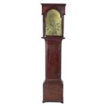 A Georgian period mahogany framed Grandfather Clock,