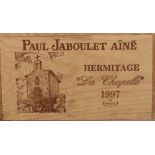 Paul Jaboulet - Hermitage 'La Chapelle,' Vintage 1997, Case, 12 Bottles, unopened, v. good.