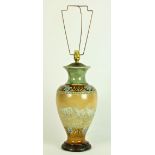 A fine Doulton Lambeth baluster shaped Vase, attributed to Hannah Barlow,