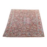 An Oriental style wool Carpet,