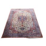 A fine quality 20th Century heavy woolen Turkish Carpet,