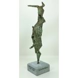 Edward Delaney, RHA (1930 - 2009) "Figure of Cú Chulainn," bronze, approx.