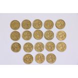 Coins: Sovereigns [Queen Victoria, Edward VII, George V] 1861 - 1913,