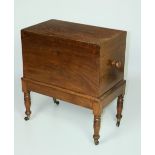 A 19th Century Irish mahogany Cellarette,