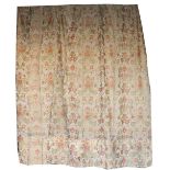 A pair of good quality tapestry Curtains,
