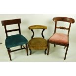 A Regency mahogany Chair,