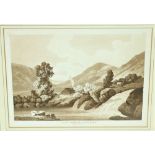Sepia Prints: Fisher (Jonathan) "Glenmalour, Co. Wicklow," Plate no.