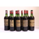 Margaux - Chateau Brane - Cantenac, Vintage 1961, 9 Bottles. All seem Ok.