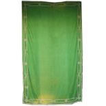 A large green baize Table or Billiard Table Cover,