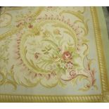 An attractive Aubusson style cream ground and floral decorated Carpet, approx. 16' x 11' 10".