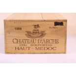 Haut-Medoc - Chateau D'Arche, Cru Bourgeois, Mahler - Besse, Vintage 1999. Good.