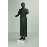 After the Antique - 20th Century "Heniokhos - the Charioteer of Delphi,