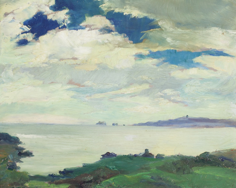 Edith Oenone Somerville, 1858 - 1949 "From Yokan (Looking towards Baltimore) September 1939," O.O.