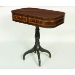 A rare and important small early 19th Century Irish mahogany Occasional Table,